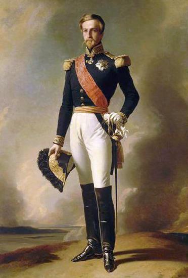 Franz Xaver Winterhalter Portrait of Prince Henri, Duke of Aumale oil painting image